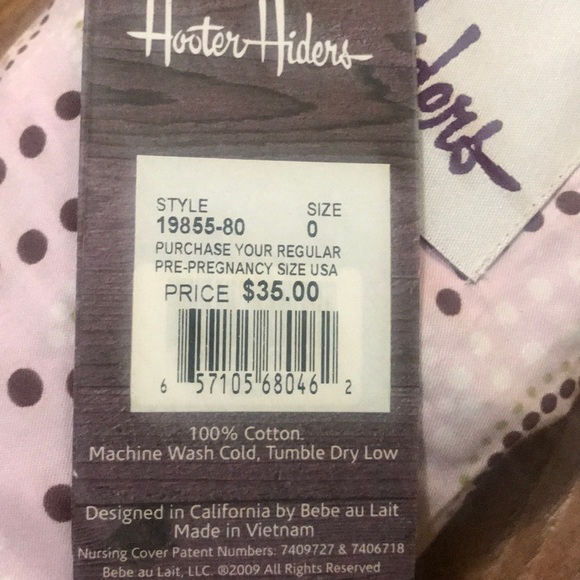 HOOTER HIDERS nursing cover - Picture 2 of 2